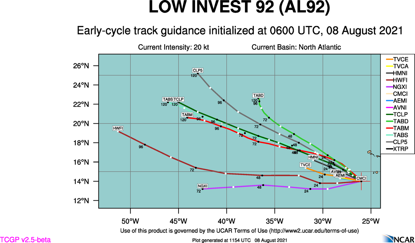 Invest 92L 2021 Hurricane Season « Track The Tropics Spaghetti Models Hurricane Season 2021