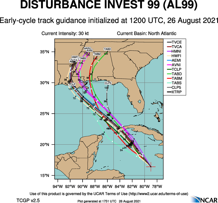 Invest 99L 2021 Atlantic Hurricane Season « Track The Tropics