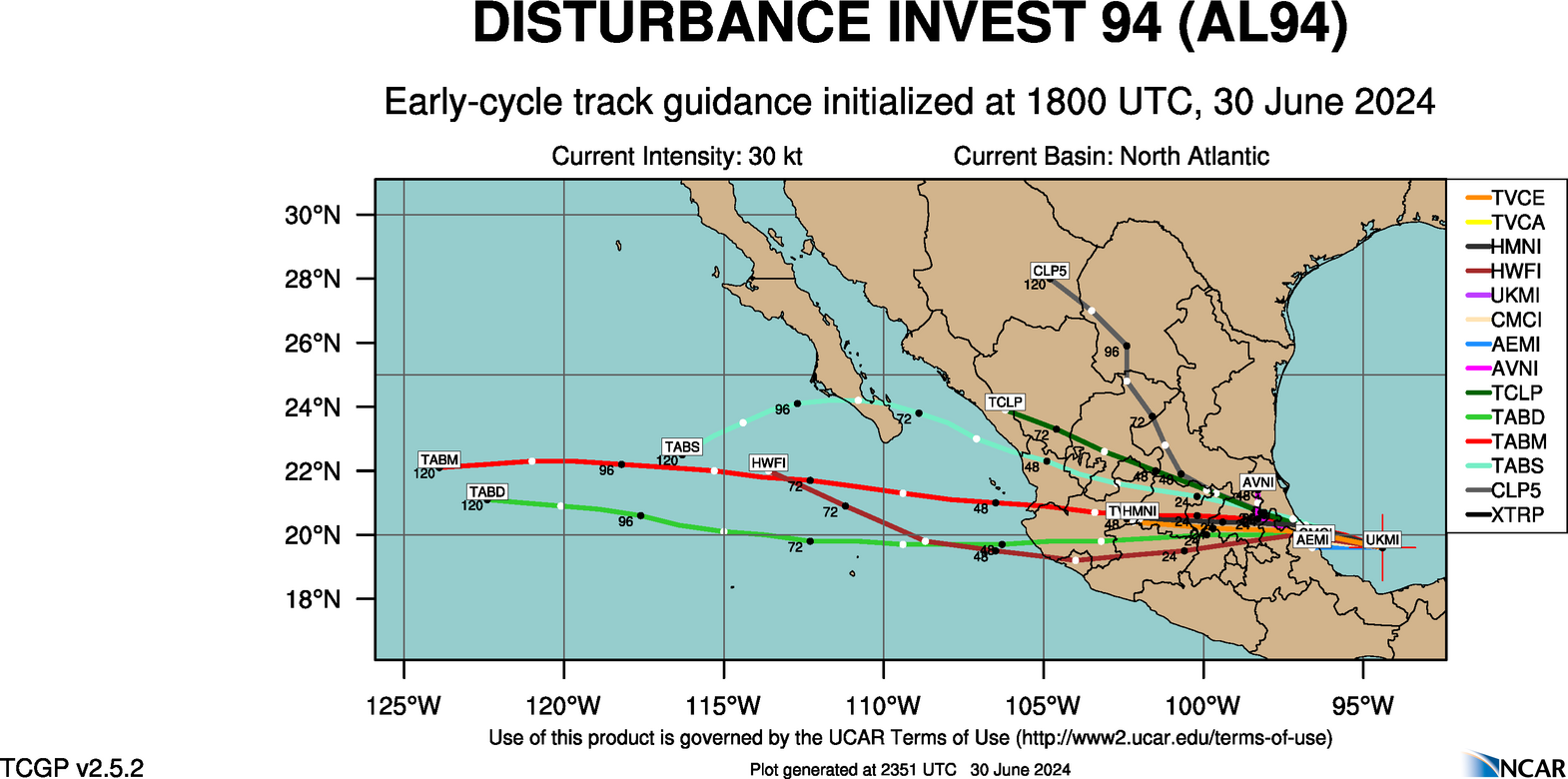 Investigation (Invest) Area 94L 2024 Hurricane Season « 2024