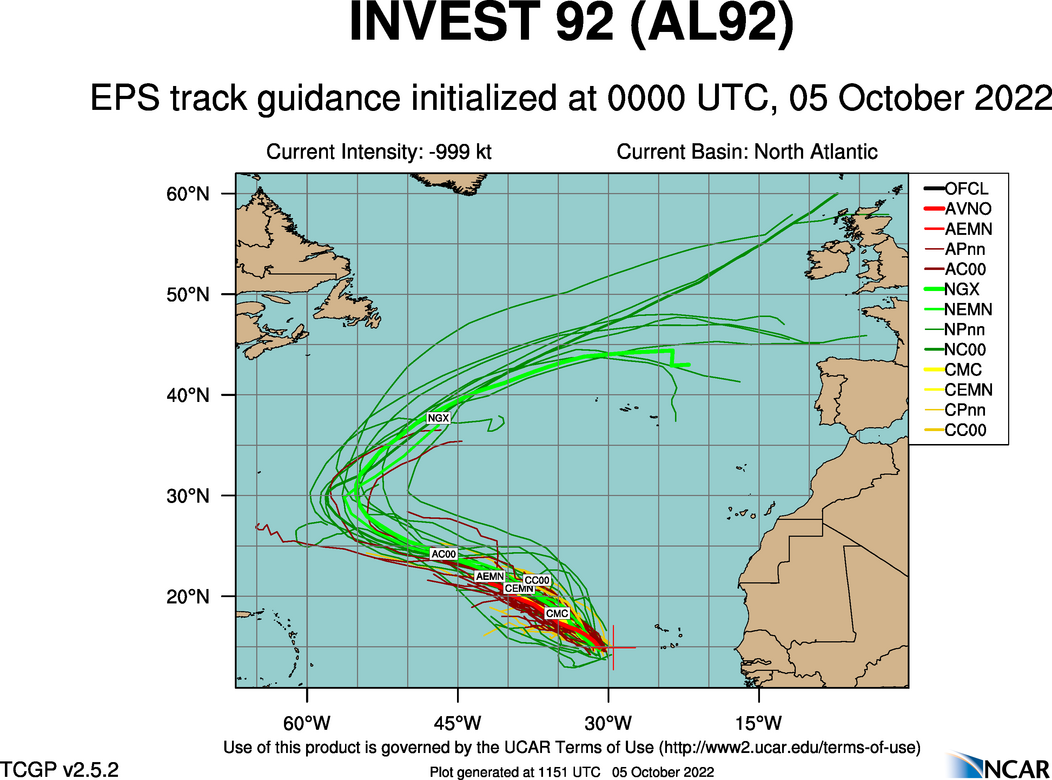 Investigation (Invest) Area 92L 2022 Hurricane Season « Track The