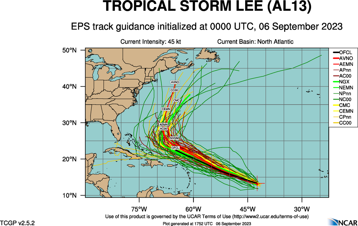 Hurricane Lee ????? (Providence moving, maps, temperatures) Rhode