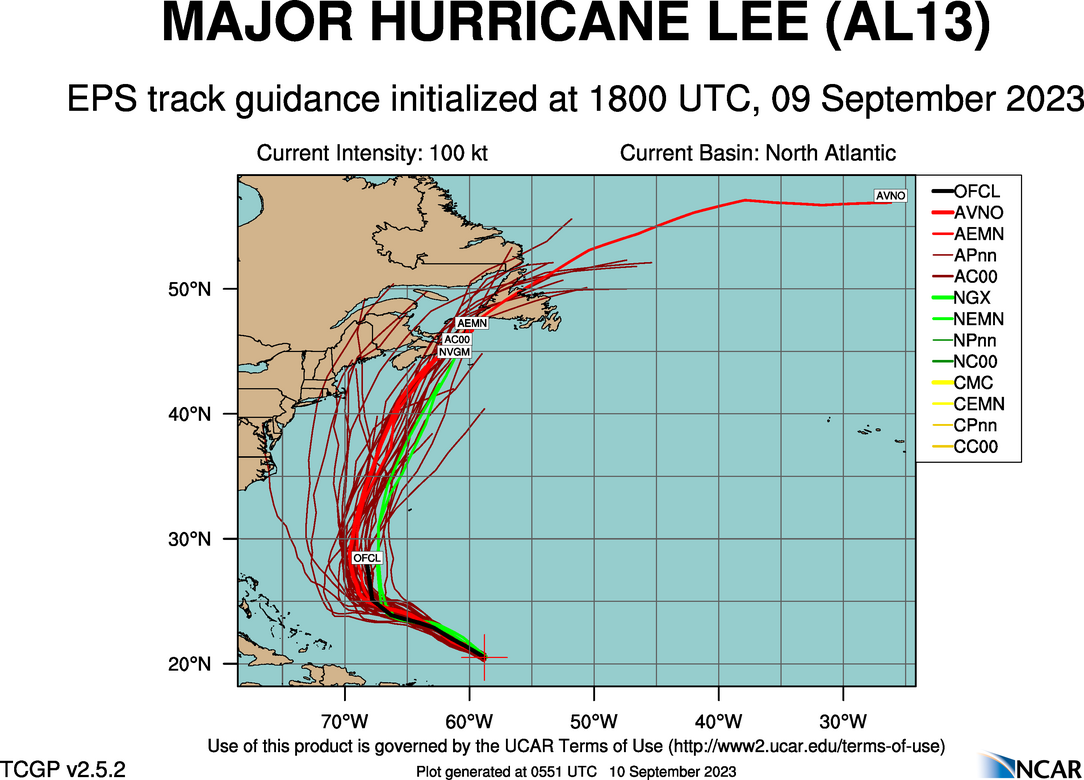 Meteorologists on Hurricane Lee's projected path and timeline