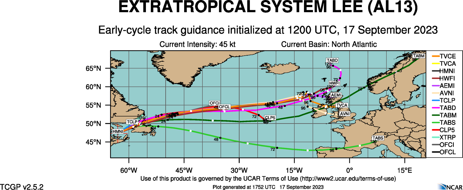 Tracking Lee 2023 Atlantic Hurricane Season « 2024 Hurricane Season