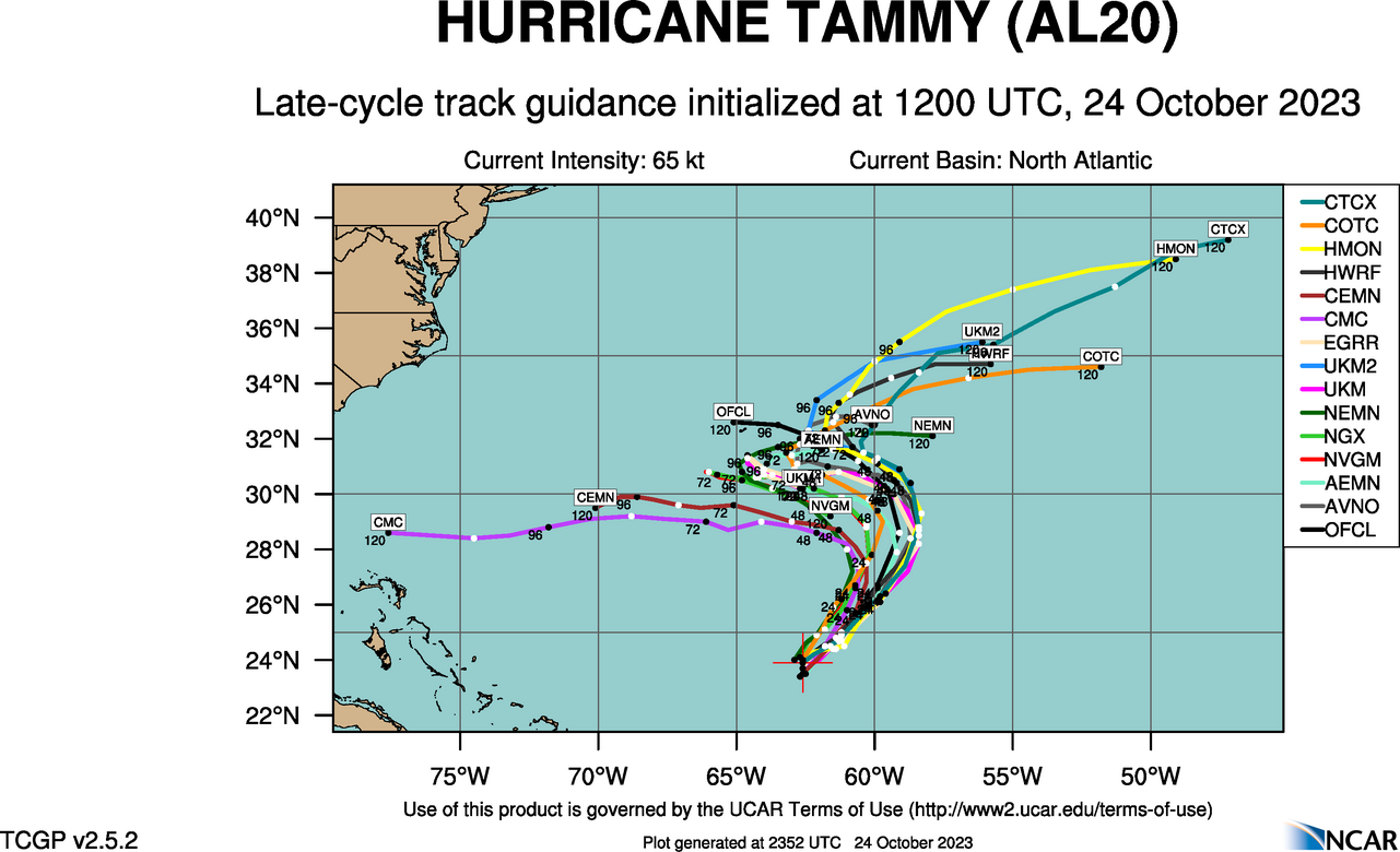 Hurricane Tammy has formed in the Atlantic. What forecasters predict for NC