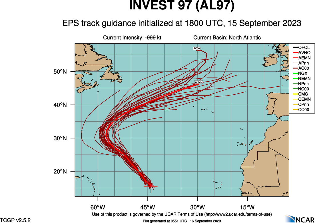 Investigation (Invest) Area 97L 2023 Hurricane Season « 2023